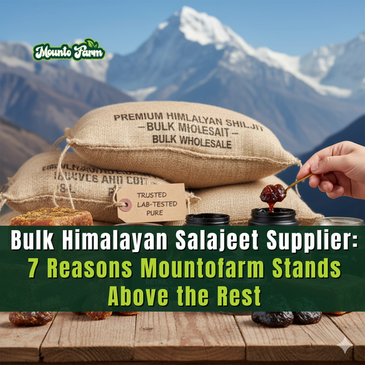 Bulk Himalayan Salajeet Supplier: 7 Reasons Mountofarm Stands Above the Rest