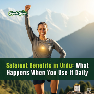 Salajeet Benefits in Urdu: What Happens When You Use It Daily - Mountofarm Vital Salajeet