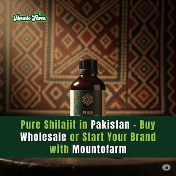 Pure Shilajit in Pakistan – Buy Wholesale or Start Your Brand with Mountofarm