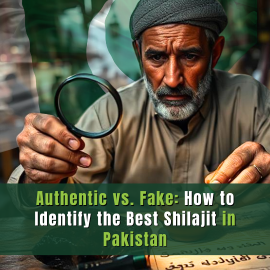 Authentic vs. Fake: How to Identify the Best Shilajit in Pakistan