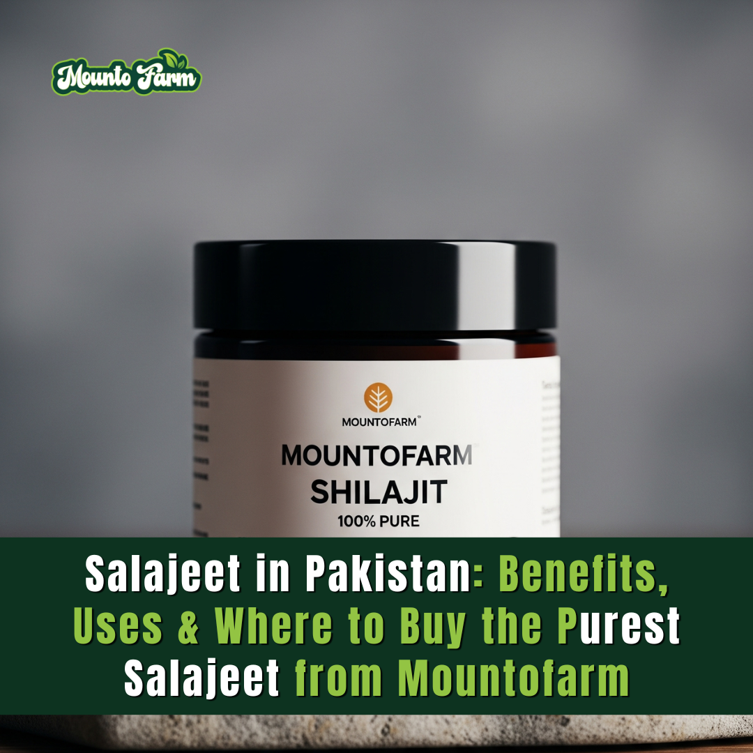 Salajeet in Pakistan: Benefits, Uses & Where to Buy the Purest Salajeet from Mountofarm