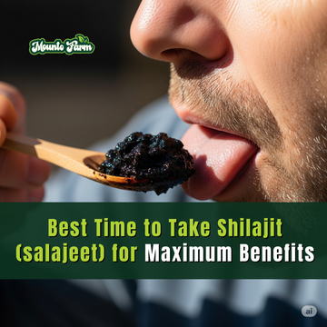 Best Time to Take Shilajit (salajeet) for Maximum Benefits