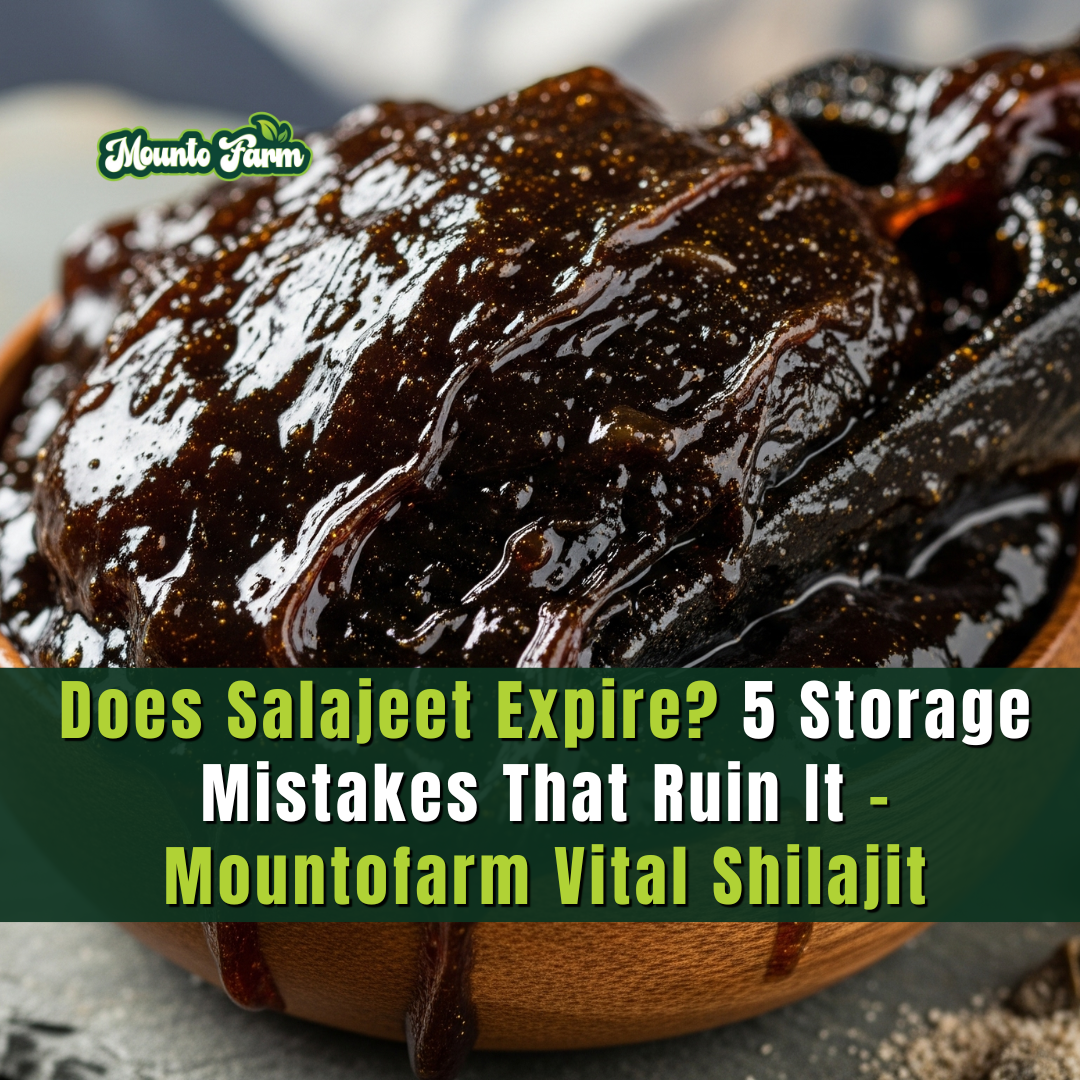Does Salajeet Expire? 5 Storage Mistakes That Ruin It - Mountofarm Shilajit