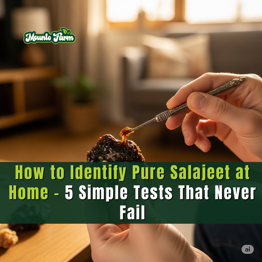 How to Identify Pure Salajeet at Home – 5 Simple Tests That Never Fail - Mountofarm Salajeet