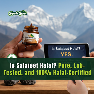 Is Salajeet Halal Pure, Lab-Tested, and 100% Halal-Certified - Mountofarm Pure Salajeet