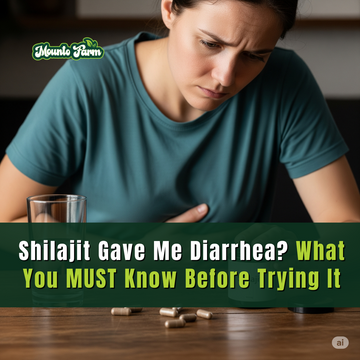 Shilajit Gave Me Diarrhea?! What You MUST Know Before Trying It - Mountofarm shilajit
