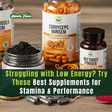 Struggling with Low Energy? Try These Best Supplements for Stamina & Performance | Mountofarm Salajeet