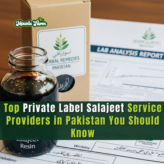 Top Private Label Salajeet Service Providers in Pakistan You Should Know
