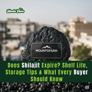 Does Shilajit Expire? Shelf Life, Storage Tips & What Every Buyer Should Know