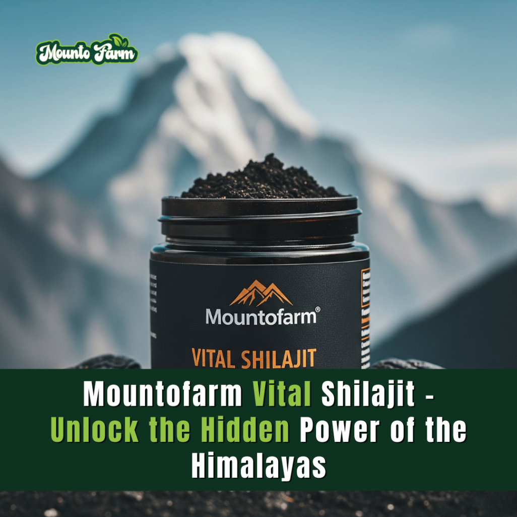 Mountofarm Vital Shilajit – Unlock the Hidden Power of the Himalayas