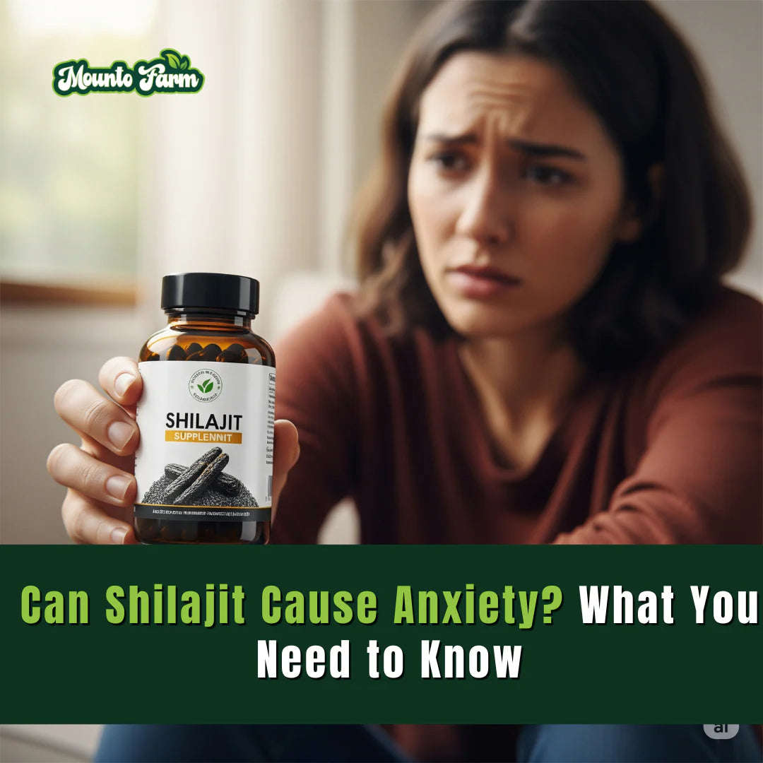 Can Shilajit Cause Anxiety? What You Need to Know