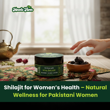 Shilajit for Women’s Health – Natural Wellness for Pakistani Women
